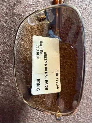 Gafas de sol Ray-Ban Marrón Dorado