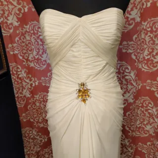 Vestido Ceremonia Civil T38 Blanco