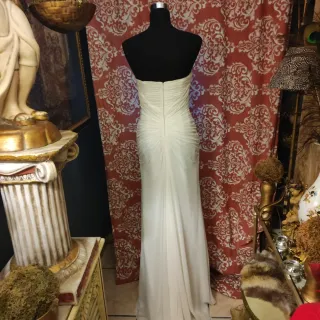 Vestido Ceremonia Civil T38 Blanco