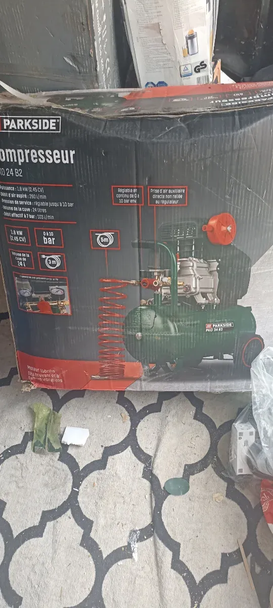 Compresor Parkside PKO 24 B2
