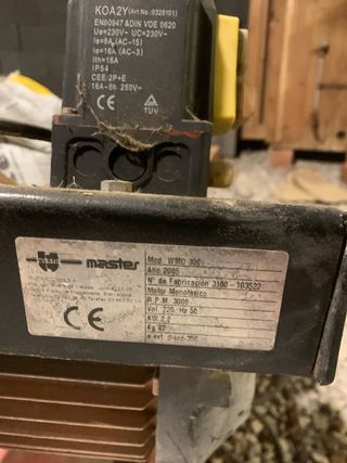 Cortadora de agua Wurth Master