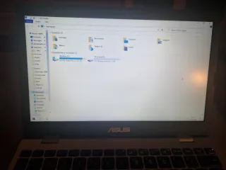 Portátil Asus L210 11 blanco/plata