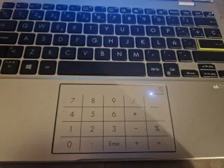 Portátil Asus L210 11 blanco/plata