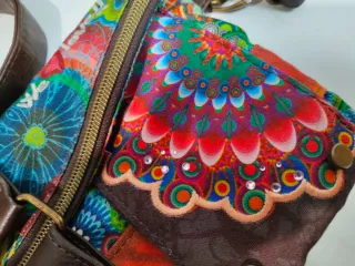 Bolso Desigual Multicolor con Correa