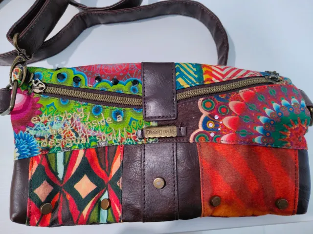 Bolso Desigual Multicolor con Correa