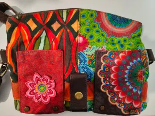 Bolso Desigual Multicolor con Correa