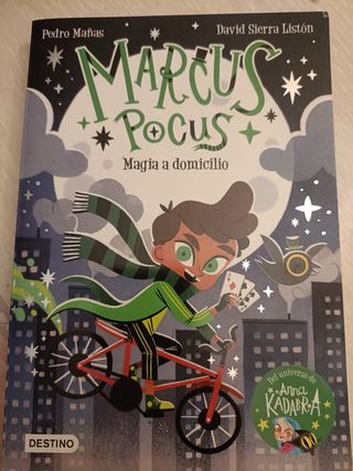 Libro “ Marcus Pocus magia a domicilio”.