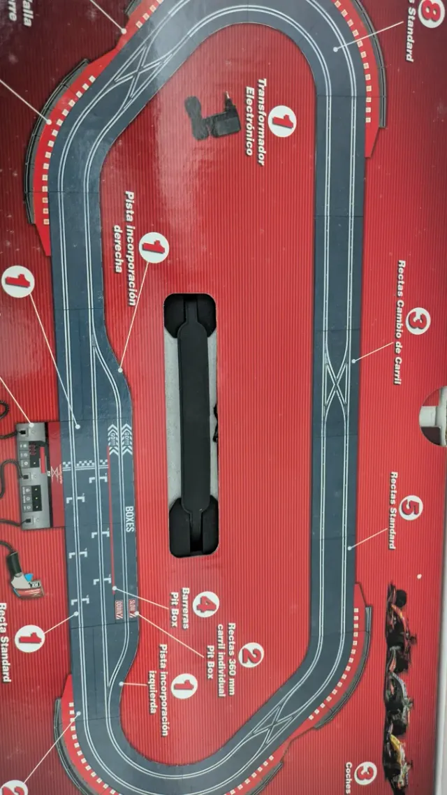 Scalextric Digital System circuito pista