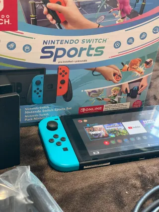 Nintendo Switch + Sports + Minecraft