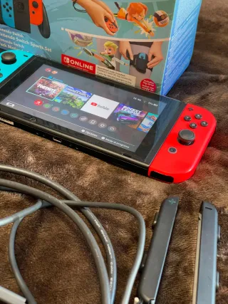 Nintendo Switch + Sports + Minecraft