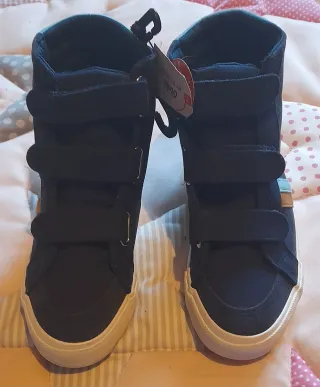 Botas,botin,unisex azul