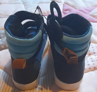 Botas,botin,unisex azul