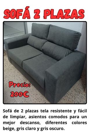Sofá 2 Plazas