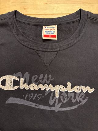 Sudadera negra Champion Mujer Talla M