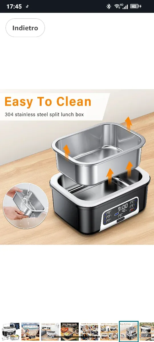 Scaldavivande Elettrico Portatile Nuovo