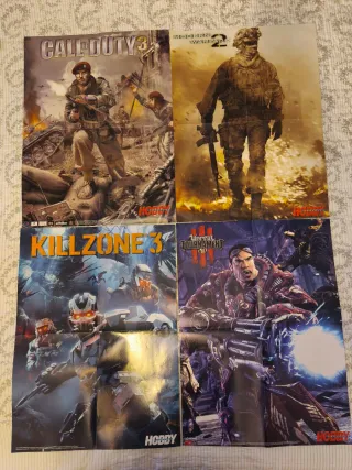 Pack Posters Videojuegos Call of Duty, Killzone, M