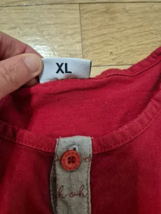 Pigiama Re Sole Uomo XL Rosso Grigio