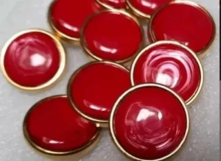 Lote 10 botones METAL- 5 modelos