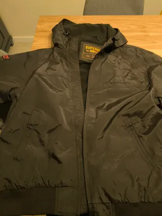 Chaqueta Superdry Invierno Negra