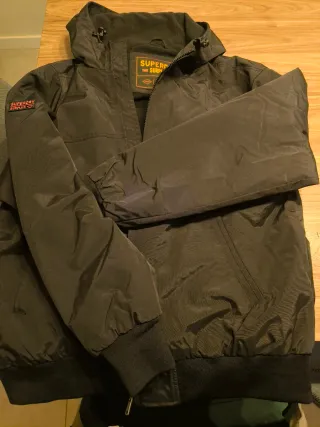 Chaqueta Superdry Invierno Negra