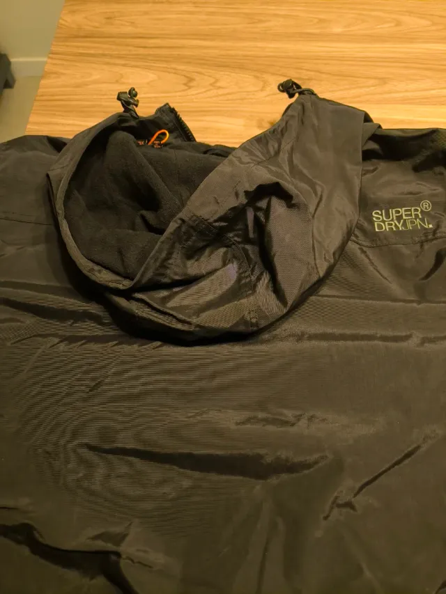 Chaqueta Superdry Invierno Negra