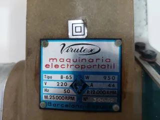 Garlopa Virutex B-65