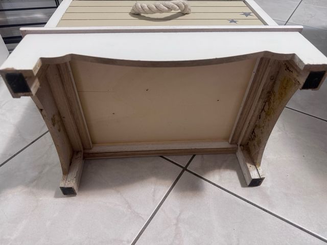 Cassettiera 3 cassetti decorata stelle