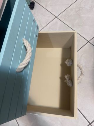 Cassettiera 3 cassetti decorata stelle