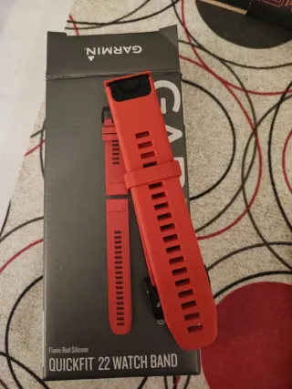 Correa Garmin QuickFit 22 Roja