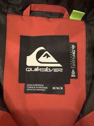 Chaqueta Quiksilver Esquí Snowboard