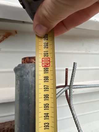 Valla de obra metálica