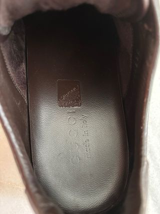 Zapatillas Gucci Piel Chocolate Web.