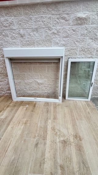 Ventana de Aluminio Blanca