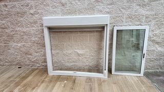 Ventana de Aluminio Blanca