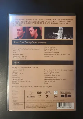 DVD Tears for Fears. Scenes From The Big Chair