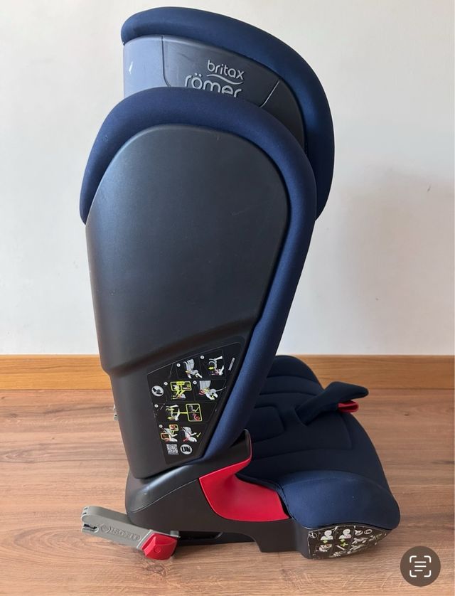Silla coche Britax Römer azul