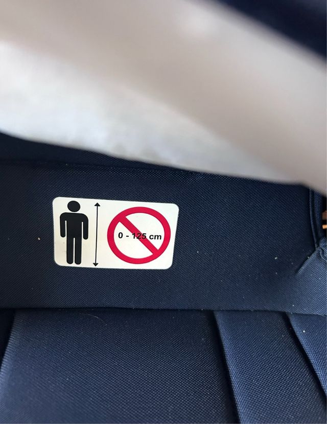 Silla coche Britax Römer azul