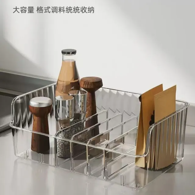 Caja organizadora transparente