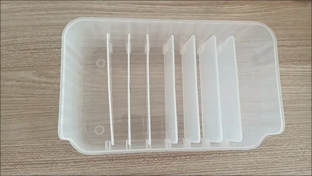 Caja organizadora transparente