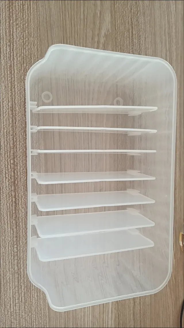 Caja organizadora transparente