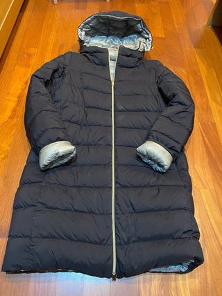 Piumino Herno Double Face Nero/Grigio Tg 44