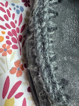 Botas Mou negras con cuña interior