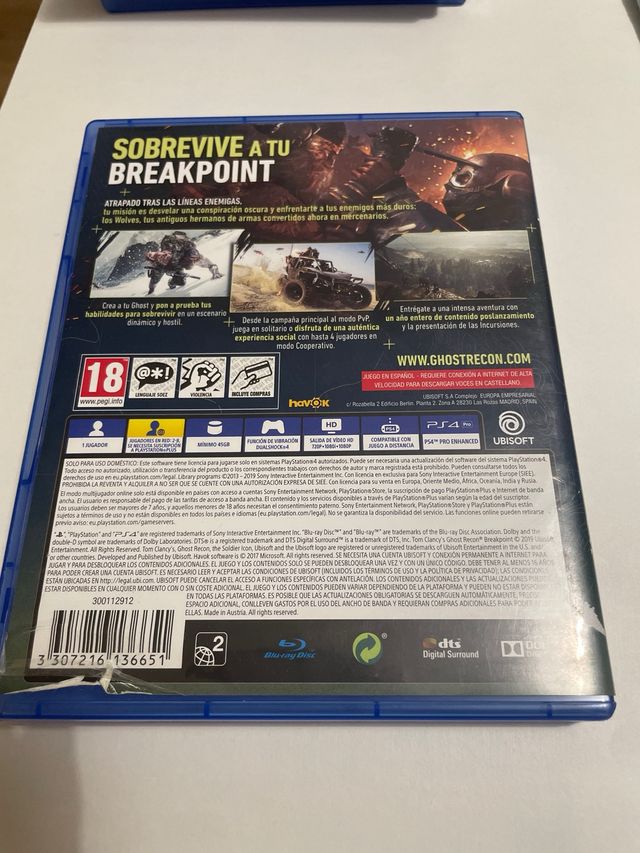 Ghost Recon Breakpoint PS4