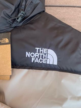 chaqueta the north face blanca talla l nueva