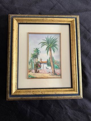 Quadri ad olio Elche Palmeral