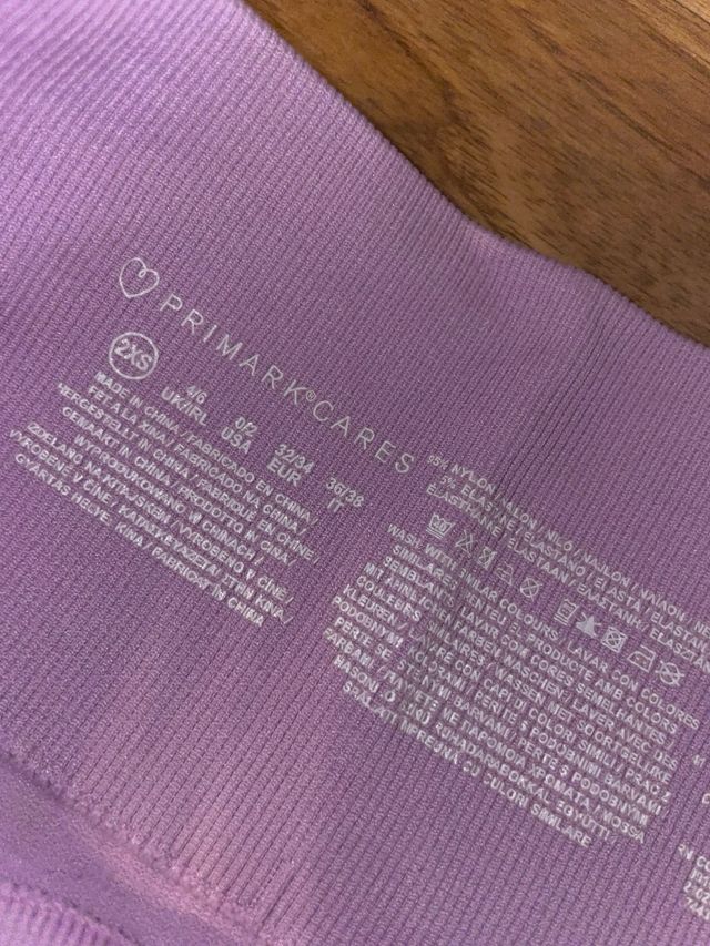 Mallas Cortas Deportivas Primark Talla XS