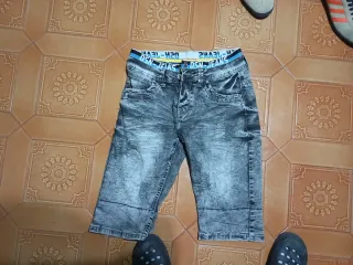 Pantalones cortos Elyng Jeans grises