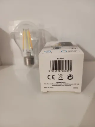 Bombilla LED Filamento Vintage Wifi Inteligente 5€