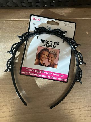 Diadema de perlas y plata