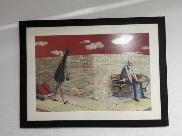 Quadro Decorativo Cuore Roto e colla